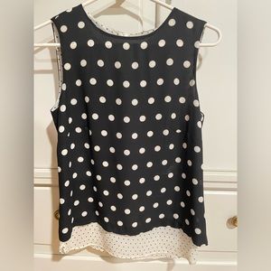 LIKE NEW Polka Dot Blouse